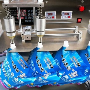 FillinMachine 2 Têtes 5000ml Semi Automatique Jus Boisson Lavage Liquide Détergent Bec Poche <span class=keywords><strong>Machine</strong></span> De Remplissage <span class=keywords><strong>Prix</strong></span> Usine - Product Image 4