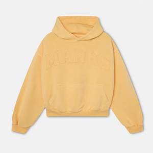 Sweat-shirt à capuche unisexe surdimensionné et épais pour homme, avec logo personnalisé brodé ou appliqué, style streetwear, vente en gros - Product Image 5