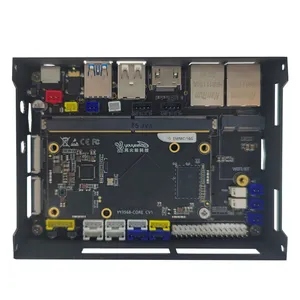 Youyeetoo Yy3568 Met Metalen Behuizing Rockchip Rk3568 Development Board Dual Gigabit Ethernet Ondersteunt Android 11 / Debian10