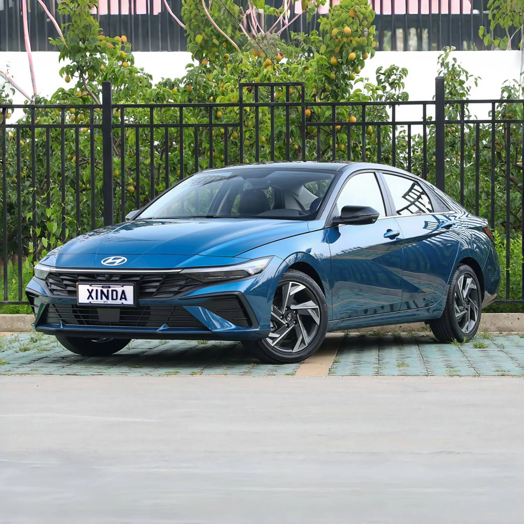 2024 Nieuwe Gebruikte Auto 'S N Lijn Sel R16 2022 Prijs Les Moteur Hyundai Elantra In France Usa