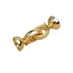 Collier à boucle en argent plaqué S925, 3 mm, accessoires de bijouterie DIY, boucle de chapeau, accessoire de réparation, emballé dans un sac - Product Image 5