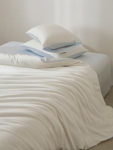 Ensemble de draps en viscose de bambou 100% biologique, ensemble de housse de <span class=keywords><strong>couette</strong></span>, ensemble de couverture en bambou - Product Image 1