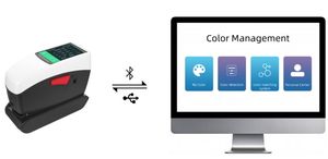 DS-60 전자 분광 광도계 색도계 색도계 0.01 디스플레이 정확도 지원 SCI + SCE 동시 측정 - Product Image 5
