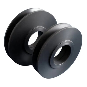 Tùy chỉnh cẩu tháp nâng Nylon ròng rọc cao chịu mài mòn Nylon Bánh xe Nylon ròng rọc khối ròng rọc - Product Image 1
