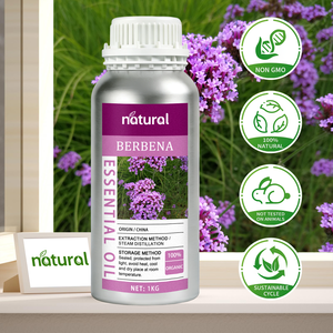 Olio Essenziale di Verbena 100% Puro e Naturale all'Ingrosso, Olio di Verbena Biologico per Pelle, Capelli, Produzione di Candele e Saponi, <span class=keywords><strong>Diffusore</strong></span> e Massaggio - Product Image 2