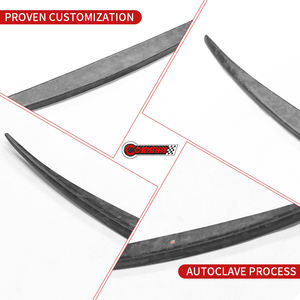 Nouvel arrivage : Kit de spoiler arrière en fibre de carbone sèche pour Rolls Royce Wraith, style MSY, aileron arrière type bec de canard, accessoires pour véhicules - Product Image 3