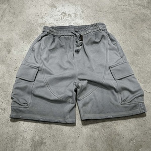 Custom Sun Faded Cargo Shorts High Quality Drawstring Waist Breathable Casual Mens Shorts for Summer - Product Image 5