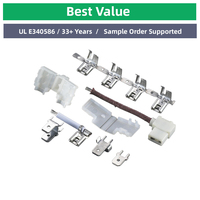 Arnés de cableado para secadora con aislamiento de PVC de 14AWG, cámara de visión trasera, conector de paso de 3.96mm, codificado por colores, para computadora