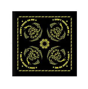 Custom Printed Cotton Bandana Cheap Super Soft 100% Cotton Bandana Multifunction Headwear Bandana