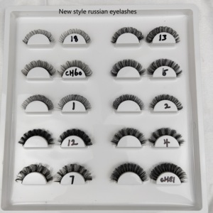 <span class=keywords><strong>HITOMI</strong></span> QL152 ขนตาปลอมมิงค์สีดำแบบแฮนด์เมด รุ่นขายดีที่สุด แกนฝ้ายสีดำ ความโค้งงอนแบบ D สำหรับต่อขนตาแบบรัสเซีย คล้ายกับการต่อขนตาแบบ Lash Extensions - Product Image 5