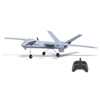 Avion RC 2,4 GHz avec 10 canaux de contrôle, autonomie de vol de 20 minutes, portée de 50 m, retour automatique, construction en mousse, pour enfants, utilisation en extérieur