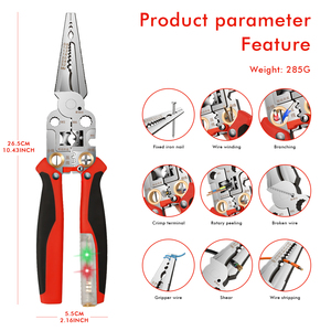 Новый дизайн многофункциональный с функцией измерения электрической ручки специальный инструмент для электриков электрика - Product Image 2