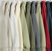 Peso pesado YKH 360GSM Fleece Fabric Sudadera con capucha de gran tamaño Logotipo personalizado en blanco Alta calidad Zip up Hoodie para hombres