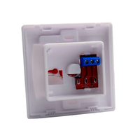 Alarme incendie intelligente sécurité 12V filaire panique d'urgence bouton de déverrouillage de porte clé réinitialiser interrupteur de bouton de sortie d'urgence