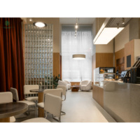 Kiosque à pain cuit sur mesure, design intérieur de boulangerie, café-bar avec comptoir de bar