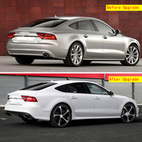 Grille de diffuseur arrière de pare-chocs de haute qualité LED feux arrière mise à niveau Kits de carrosserie de Style RS7 Bodykit pour Audi A7 S7 2011-2015