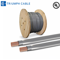 THHN kawat tembaga terjalin 6 AWG kawat tembaga 600V kawat bangunan jaket nilon untuk perumahan CNC tanah industri