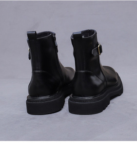 2026 best-selling product - handcrafted cowhide <b>boots</b> for <b>men</b>, formal <b>dress</b> <b>boots</b>, Italian style, heightening Chukka <b>Boots</b> - Product Image 4