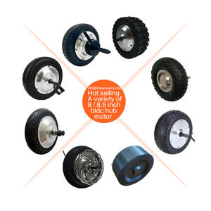 24V 36V 48V alto par velocidad lenta 8 pulgadas bldc DC Kit de motor de cubo de engranaje sin escobillas silla de ruedas eléctrica robot carretilla - Product Image 1