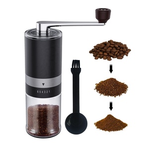 Molinillo de Café <span class=keywords><strong>Manual</strong></span> para Oficina y Hogar, Accesorios de Cerámica, Molinillo de Café Turco Portátil de Viaje, Molinillo <span class=keywords><strong>Manual</strong></span> de Granos de Café con Báscula - Product Image 2