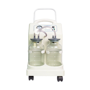 Unità di Aspirazione Elettrica Medica a Due Bottiglie, Apparato di Aspirazione Portatile per Secrezioni - Product Image 1