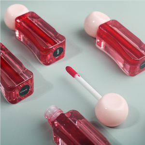 פופולרי סִגְנוֹן 4 צבעים בטעמי דובדבן ואבטיח, צבע לשפתיים ולחיים, טבעוני, ג'לי לחותי, גוון לשפתיים - Product Image 1