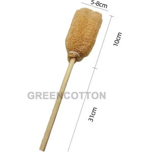 <span class=keywords><strong>Brosse</strong></span> de nettoyage en éponge de loofah personnalisée avec logo, écologique, naturelle, pour tasses, bouteilles, outil de cuisine - Product Image 2
