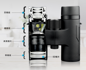 أفضل سعر جودة عالية BAK4 موشور لمسافات طويلة عدسة ed منظار IPX7 تلسكوب مقاوم للماء للبيع - Product Image 6