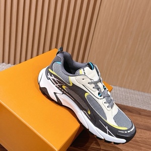 High-Quality Designer Style Men's/Women's Chunky Sneakers Mesh Leather Thick Sole <strong>Dad</strong> Shoes Casual Running <strong>Trainers</strong> - Product Image 3
