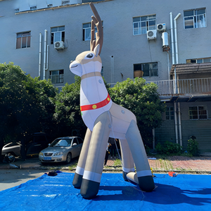 โลโก้เป่าลมแบบกำหนดเองได้ ไฟ LED <span class=keywords><strong>กวาง</strong></span><span class=keywords><strong>เร</strong></span><span class=keywords><strong>น</strong></span><span class=keywords><strong>เดีย</strong></span><span class=keywords><strong>ร์</strong></span>เป่าลมสำหรับตกแต่งลา<span class=keywords><strong>น</strong></span>บ้านกลางแจ้ง ของตกแต่งวันหยุด - Product Image 3