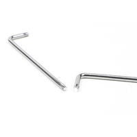Clé Torx double usage en forme de L T6/T8/T10/T15/T20/T25/T30 en acier au carbone nickelé, qualité DIY, système métrique, personnalisable OEM
