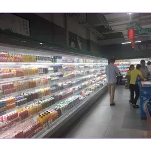 Commercial refrigerator cabinet/ supermarket open chiller/multideck cabinet