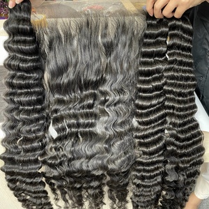 Extensiones de cabello Remy con Clip de alta calidad, fabricante de Vietnam, máquina ondulada de agua China profesional OEM, trama doble, todo - Product Image 6