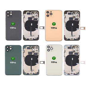 Xucng piezas de repuesto de cobertura completa personalizadas montaje de carcasa trasera de batería para <span class=keywords><strong>iPhone</strong></span> X XS Max XR 12 Pro Max Bar bandeja de tarjeta SIM - Product Image 4