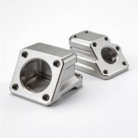 Pièces personnalisées en acier inoxydable anodisé CNC pour usinage de précision avec services d'électroérosion à fil et de brochage