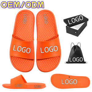 Claquettes personnalisées en caoutchouc 3D imprimées pour hommes, avec logo et design sur mesure, pour club - Product Image 1