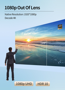 T8 Thông Minh <span class=keywords><strong>Android</strong></span> Wi-Fi Chiếu Full HD Mini Rạp Hát Tại Nhà Với 1080P 4K Video Di Động Ngoài Trời 4K Video Chiếu 2G RAM - Product Image 5