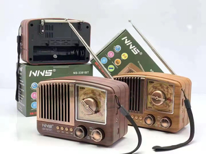 Nuevo Altavoz BT Portátil Retro, Mini Radio de Escritorio Nostalgia, Reproductor de Música Inalámbrico con USB/Tarjeta TF, Caja de Música - Product Image 3