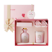 Ensemble diffuseur de roseau d'huile parfumée de luxe bâtons de rotin désodorisant pour décor à la maison cadeau fête de mariage
