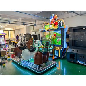 Machine de jeu de course de chevaux 3 joueurs en promotion - Simulateur d'arcade commercial de haute qualité |   Convient aux lieux de divertissement - Product Image 6