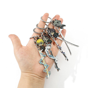 Nhà Máy Bán buôn khuyến mại Quà Tặng Kẽm hợp kim mềm men Keychain Anime nhân vật Devil Killer kim loại Keychain - Product Image 2