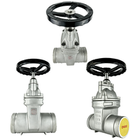 Katup Gerbang Dn80 Pn25 Duplex Stainless Steel Nrs Grooved Resilient Seat Quick Connect Dn150 untuk Industri Irigasi