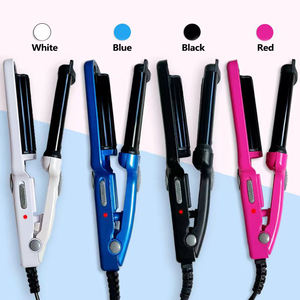 <span class=keywords><strong>Cheveux</strong></span> Waver Portable Voyage <span class=keywords><strong>Cheveux</strong></span> Fer À Friser Professionnel Mini Oeuf Rouleau Ondulé Trois Tube Vague Profonde Fer À Friser - Product Image 3