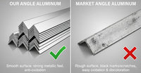 Profilé en aluminium extrudé de forme personnalisée selon le dessin technique