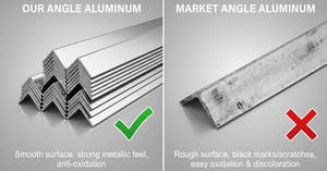 Profil Sudut Aluminium Ekstrusi Bentuk Khusus Sesuai Gambar Teknis - Product Image 6
