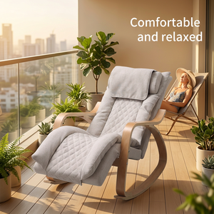 Sillón de Masaje Eléctrico de Lujo con Vibración, Calor, Reclinación y Gravedad Cero 3D - Product Image 3