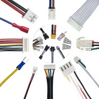 تجميعة أسلاك كمبيوتر مخصصة مع موصلات JST ZH PH EH XH XT30 XT60 O Ring، خطوة 1.0-2.54 مم، 3 دبابيس