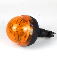 Nouvelle lampe de signalisation rotative clignotante ambre, gyrophare LED d'urgence pour toit de camion, fourgonnette, remorque, étanche IP65, 12-24V