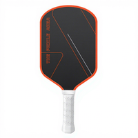 Vente directe d'usine, vente en gros et au détail, raquettes de pickleball portables en fibre de carbone pour l'entraînement, support de logo personnalisé