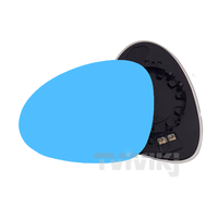1 Paire de Rétroviseurs Latéraux Chauffants avec Lentille en Verre Bleu pour BYD Seagull Dolphin 2021-2025, Vue Grand Angle, Anti-Éblouissement